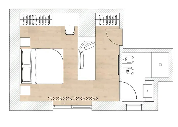 大陆酒店 圣贝内代托-德尔特龙托